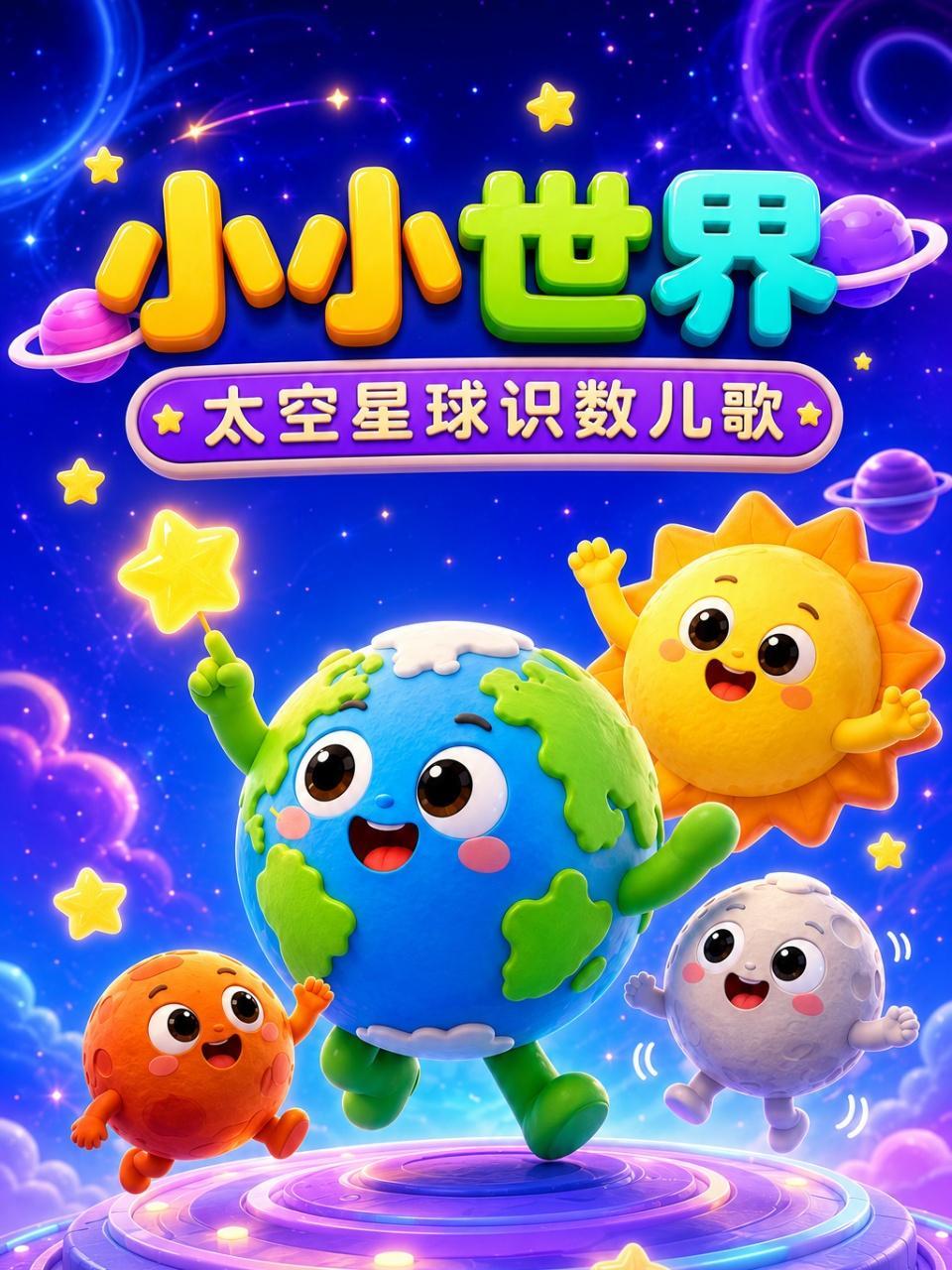 小小世界：太空星球识数儿歌