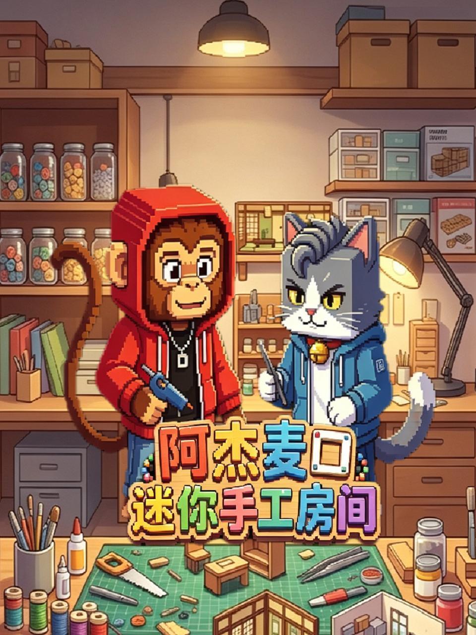 阿杰麦口迷你手工房间