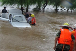 河南暴雨致23人死亡失踪