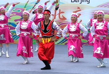 天宫院社区舞蹈队《美丽的内蒙古》