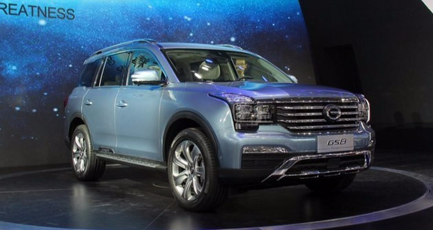 2016北京车展 广汽传祺7座SUV GS8实拍