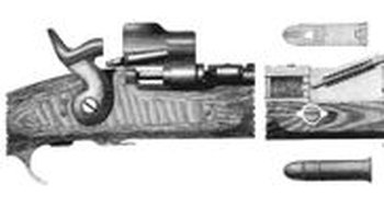 当时英国政府出2万镑奖金征求后膛枪设计方案,士乃得的方法系在恩飞耳
