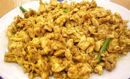 特色醋炒蛋1份!口感柔嫩滑腻,美味无限!大厅包