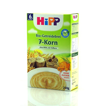 德国喜宝Hipp有机七种谷物营养米粉250g No.