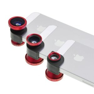 爱博罗 iPhone5配件苹果5手机摄影摄像鱼眼镜