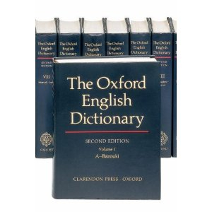 The Oxford English Dictionary (20 Volume Set)