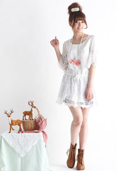 公主小妹蕾丝裙 - 连衣裙\/裙子\/女装 - 360购物