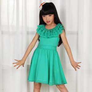 BBYIN <em>贝贝</em>音 <em>贝贝</em>音 女童<em>公主</em>裙 <em>儿童</em>雪纺连衣