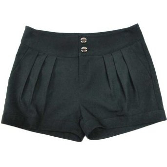 purefee 纯菲 韩版休闲短裤百搭黑色短裤收腰提臀修腿夏季短裤热裤 黑色 - 短裤\/热裤\/女裤\/女装 - 360购物