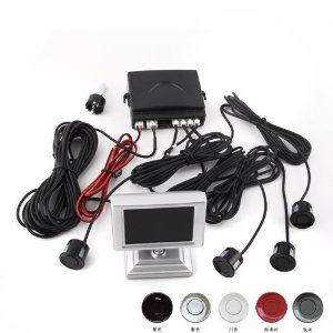 uTAS 瑞路 新款液晶倒车雷达LCD显示 语音式