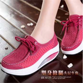 1899莫蕾蔻蕾\/moolecole 摇摇瘦身鞋新款学院