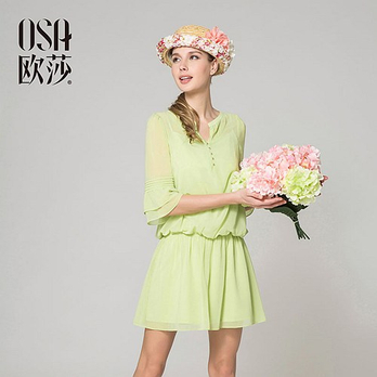 OSA 欧莎世家2013夏装新款品牌女装 新品通勤