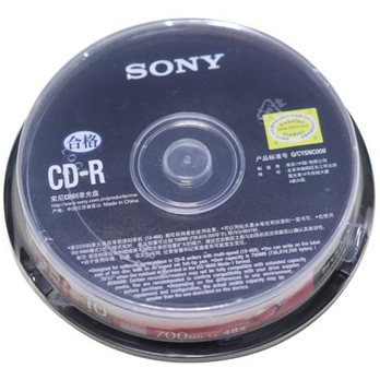 [当当自营]索尼 CD刻录盘 CD-R 1X-48X - 刻录