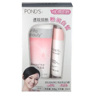 POND'S旁氏亮采净白系列粉润白皙洁面乳100