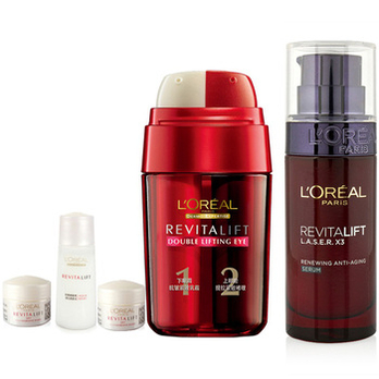 LOREAL欧莱雅抗皱大礼包2(抚痕精华乳30ml+