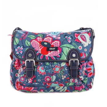 Oilily 时尚休闲女士斜挎包 蓝色 OCB2206-540