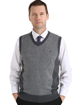 <em>恒源祥</em> 男式 <em>羊毛衫 马甲</em> - 毛衣/线衣/男士上衣
