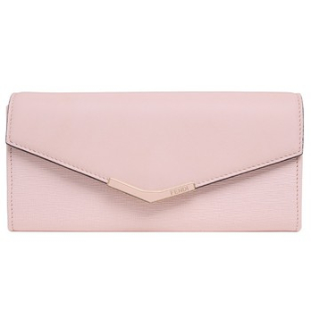 <em>FENDI</em> <em>芬迪 女士</em>粉色牛皮长款<em>钱包</em>钱夹 8M03