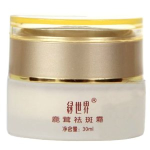 World 绿世界 鹿茸祛斑霜 30ml 中药美白去斑 雀