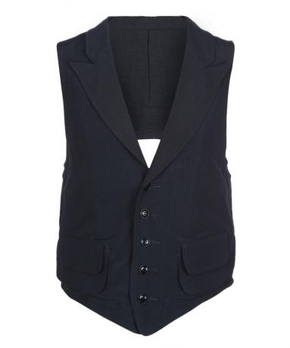 Y's 黑色棉质<em>女士马甲</em> - 马夹/女士上衣/女装 - 3