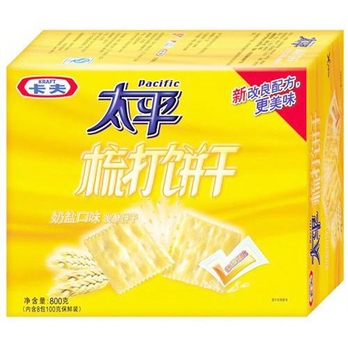 [当当自营]卡夫太平梳打饼干奶盐味800g - 饼干