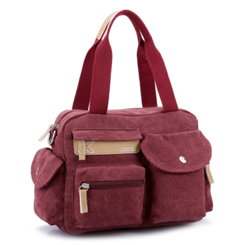 K2 新款韩版风范斜挎包女休闲包帆布包女士包