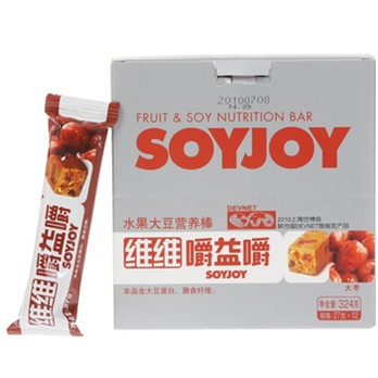 SOYJOY维维嚼益嚼水果大豆营养棒大枣味27g
