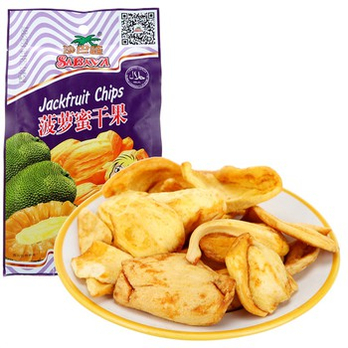 越南进口 sabava沙巴哇沙巴哇菠萝蜜果干 100