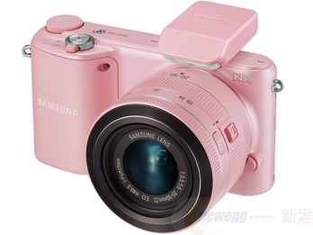 SAMSUNG 三星 NX2000智能相机 粉色 含(20