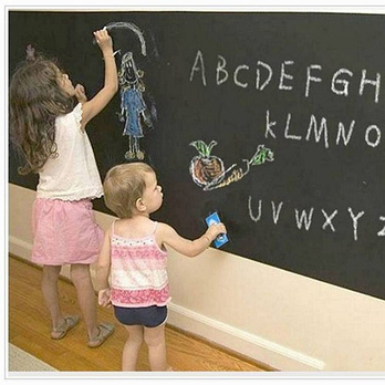 AMON 艾蒙 儿童环保超厚黑板贴纸 黑色 - 黑板