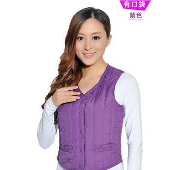 冰鱼群新款<em>女羽绒马甲</em>女款正品女士羽绒背心中