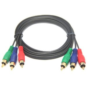 版3RCA转3RCA线 Ycbcr色差线 分量线视频线