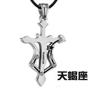 阿尔法-十字架系列星座天蝎座钛钢不锈钢时天秤座听什么歌图片
