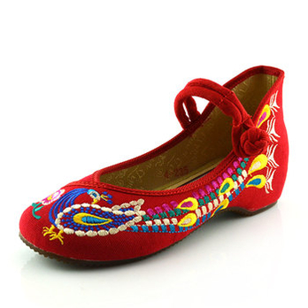 恒大鞋业 紫门院老北京布鞋夏季<em>女士绣花鞋</em> 民