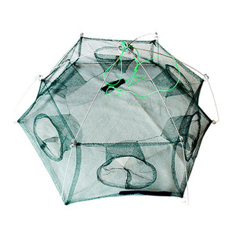 虾网地笼虾笼密眼牌子好不好 虾笼虾网捕鱼笼