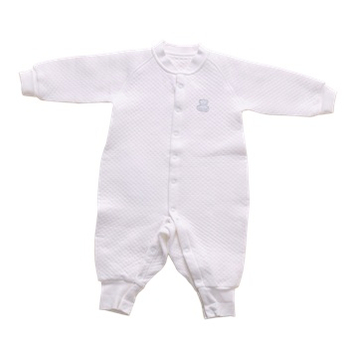 英氏宝宝服饰婴儿内衣婴儿连体衣夹丝对襟蛤衣