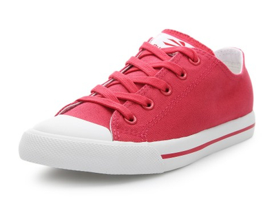 伯内谛 玎丹红色 女 帆布鞋 W11S05-14 - 商品