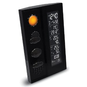 德国品牌Technoline 天气预报电波钟WS6650\/