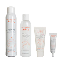 雅漾 喷雾+修护洁面乳+红血丝修颜霜+红血丝修