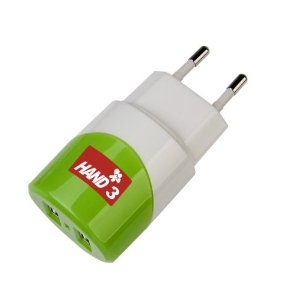 HAND3 汉飞 迷你双USB接口旅行充电器DTC0