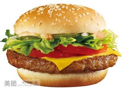 牛肉堡1份,滋味鲜美,邀您品鉴