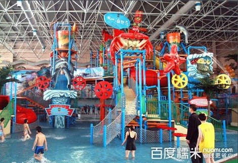 学生普通单人票!室内恒温水上游乐中心,规模庞