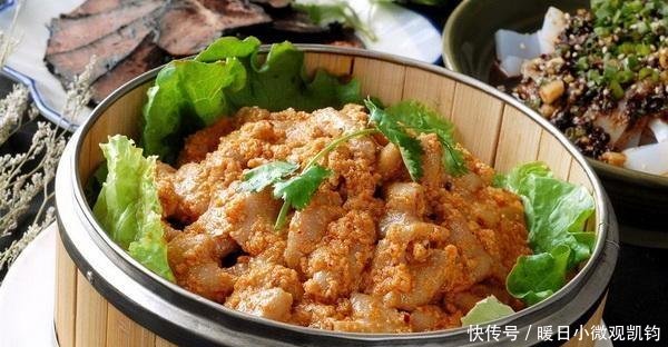 肥肠学的粉蒸最好,秒变大厨,软糯香甜,多吃不腻泰国香米饭图片