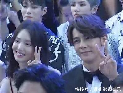 金晨携手汪东城出席活动,CP感十足,露背礼服惊