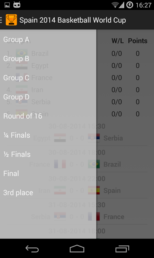 Basketball World Cup 2014截图2