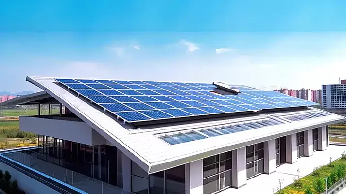 光伏屋顶设计图 钢结构框架设计 第2张 光伏屋顶设计图 钢结构框架设计 第2张