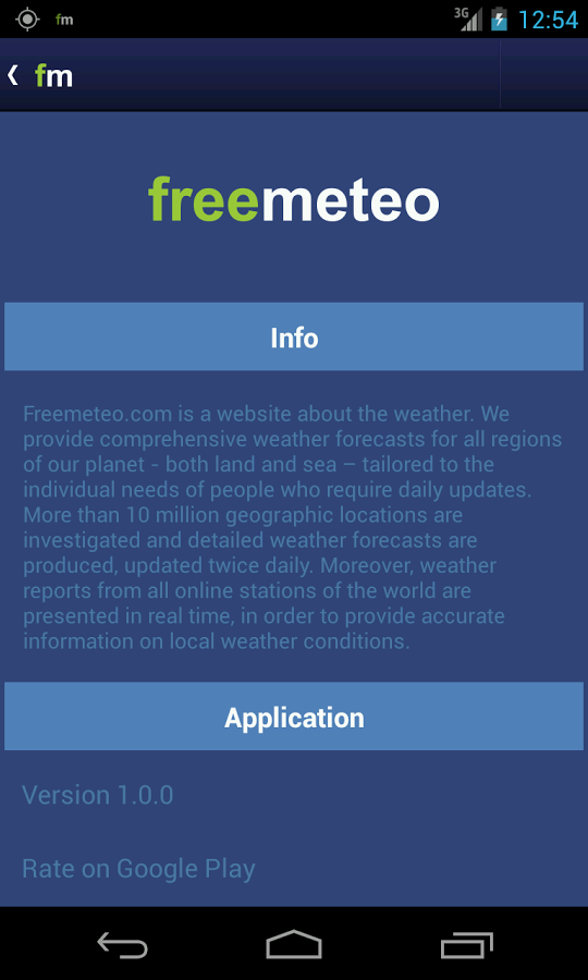 Freemeteo截图6