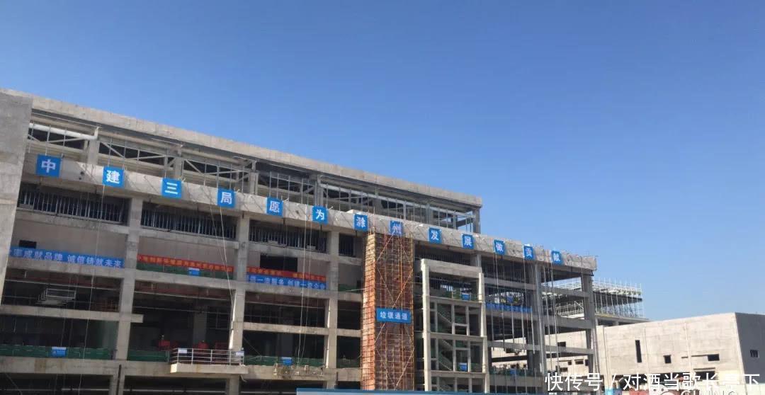 滁州86代线主体厂房封顶,11个月创业内最快速