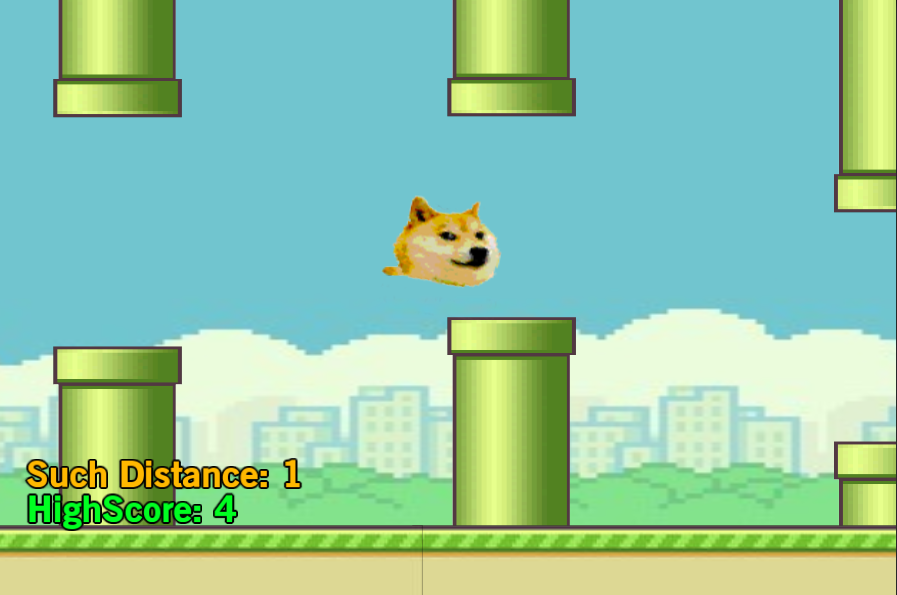 SuperAwesome Flappy Doge截图3