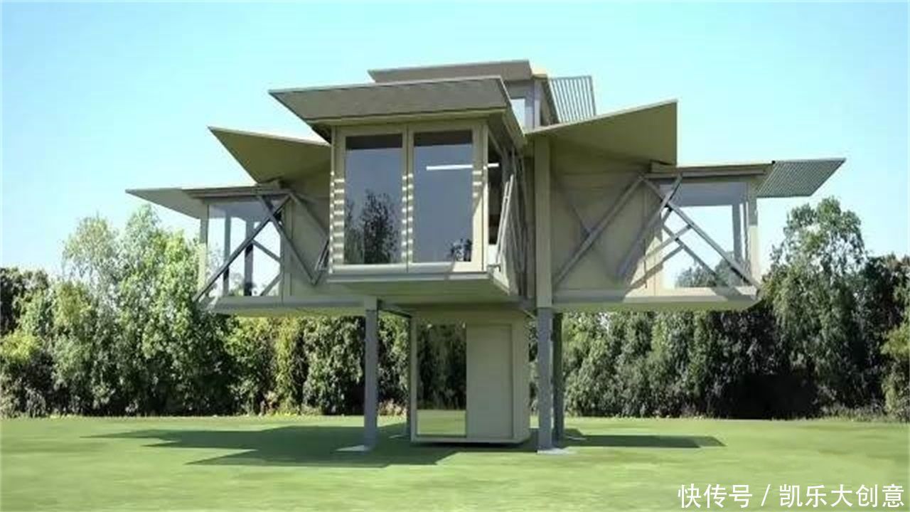 可以随时打包带走的房子,6小时光速建成,随时随地拎包入住